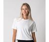 Joola Pickleball Court Crop Tee (W) (White)