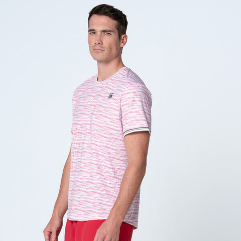K-Swiss Pressure Rising Short Sleeve (M) (Chili)