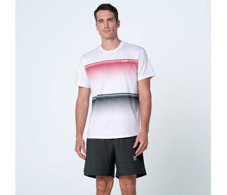 K-Swiss Gradient Descent Short Sleeve (M) (White/Black)