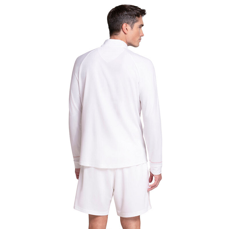 K-Swiss Fracture Long Sleeve 1/4 Zip (M) (Moonstruck) K-Swiss