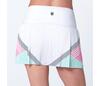 K-Swiss Pleated Skirt 14.5" (W) (White/Pink)