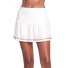 K-Swiss Deuce Court Skirt 14" (W) (White) K-Swiss CKSW0E-WHT-L