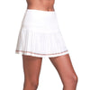 K-Swiss Deuce Court Skirt 14" (W) (White) K-Swiss CKSW0E-WHT-L