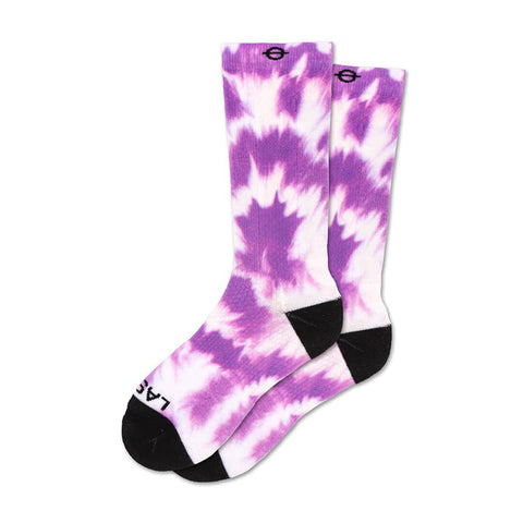 Lasso Performance Compression Socks (1X) (Amethyst Purple)