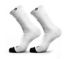 Lasso Men'S Athletic Compression Crew Socks 2.0 (M) (White)