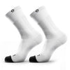 Lasso Men'S Athletic Compression Crew Socks 2.0 (M) (White)