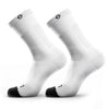 Lasso Women'S Athletic Compression Crew Socks 2.0 (W) (White)