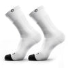 Lasso Women'S Athletic Compression Crew Socks 2.0 (W) (White)