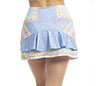 Lucky In Love Long Blossom Skirt (Light Denim)