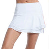 Lucky In Love Long In Love Stripe Skirt (White)