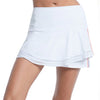 Lucky In Love Long In Love Stripe Skirt (White)