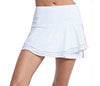 Lucky In Love Long In Love Stripe Skirt (White)