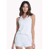 Lucky In Love Blossom Tank (White)