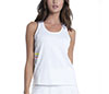 Lucky In Love Feelin' Lacey Tank (White)