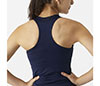 Lucky In Love V-Neck Tank W/ Bra (Midnight)