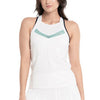 Lucky In Love V.I.P. Tank W/ Bra (White)