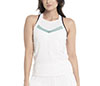 Lucky In Love V.I.P. Tank W/ Bra (White)