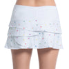 Lucky In Love Long Happy Hour Scallop Skirt (Multi)