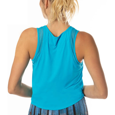 Lucky In Love Chill Out Tank (Parrot Blue) Lucky In Love