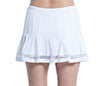 Lucky In Love Long Vintage Pleated Skirt (W) (White)