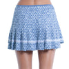 Lucky In Love Metallic Ikat Pleated Skirt (W) (Shadow)