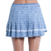 Lucky In Love Metallic Ikat Pleated Skirt (W) (Shadow)