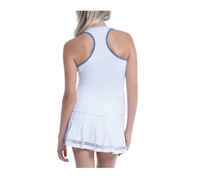 Lucky In Love Shimmer Tank (White)