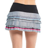 Lucky In Love On The Line Pleated Skirt (W) (Black)