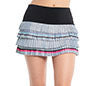 Lucky In Love On The Line Pleated Skirt (W) (Black)
