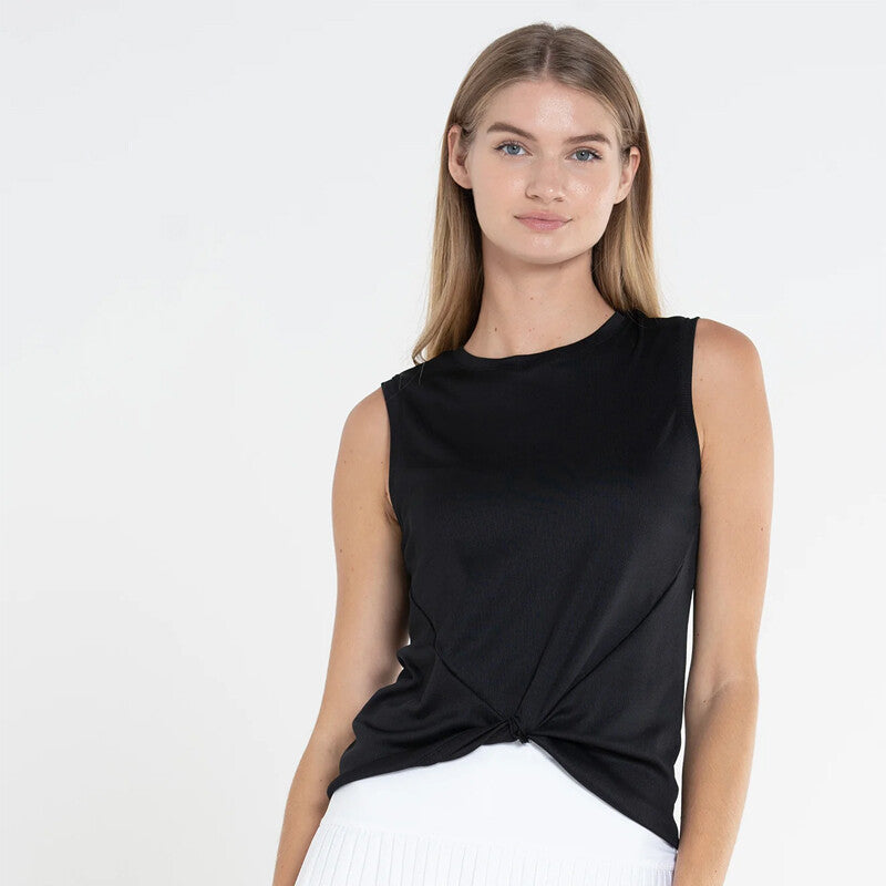 Lucky In Love Twist Front Tank (Midnight) Lucky In Love
