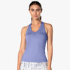 Lucky In Love V-Neck Tank W/ Bra (Lilac)