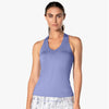 Lucky In Love V-Neck Tank W/ Bra (Lilac)