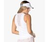Lucky In Love Fast Lane Rib Tank (White)