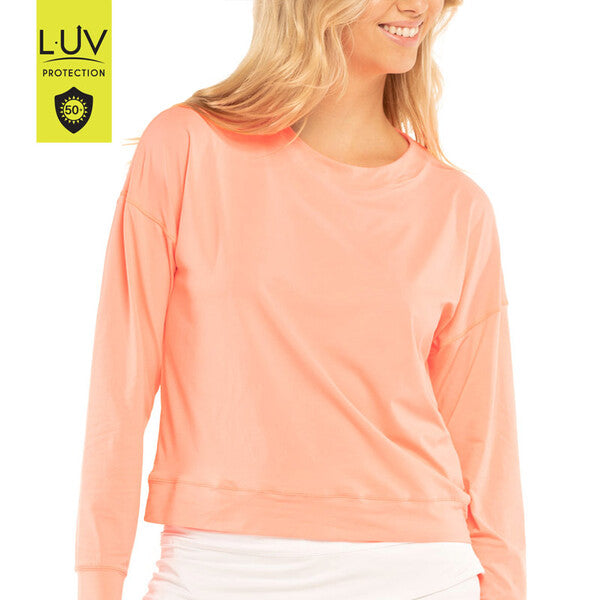 Lucky In Love Hype Long Sleeve (Peach Glow)