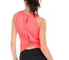 Lucky In Love Freedom Crop Tank (Coral Crush)