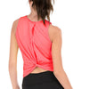 Lucky In Love Freedom Crop Tank (Coral Crush)
