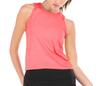 Lucky In Love Freedom Crop Tank (Coral Crush)