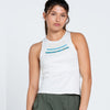Lucky In Love Isla Tank W/ Bra (Bone)