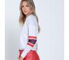 Lucky In Love Metallic Long Sleeve (Silver)