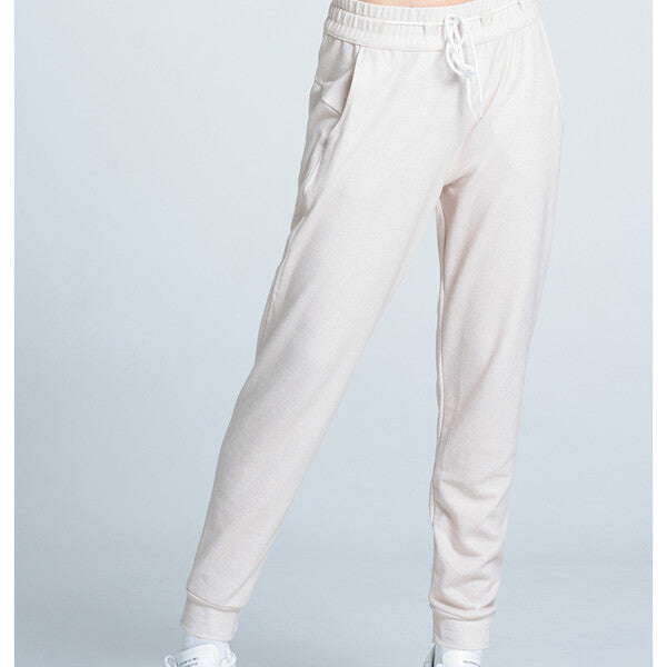 Lucky In Love Renew Heather Jogger (Beige)