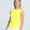 Lucky In Love Bring It On Rib Tank (Yellow)