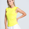 Lucky In Love Bring It On Rib Tank (Yellow)