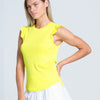 Lucky In Love Bring It On Rib Tank (Yellow)