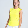 Lucky In Love Bring It On Rib Tank (Yellow)