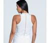 Lucky In Love Lace Corset Tank (White)