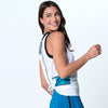 Lucky In Love Stripe It Up Tie Back Tank (White)