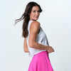 Lucky In Love Set Tie Back Tank (White)