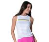Lucky In Love Set Tie Back Tank (White)