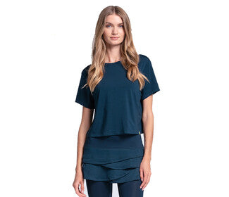 Lucky In Love Power Box Tee (Midnight Navy)