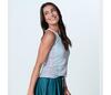 Lucky In Love Contour Rib Tank (White)
